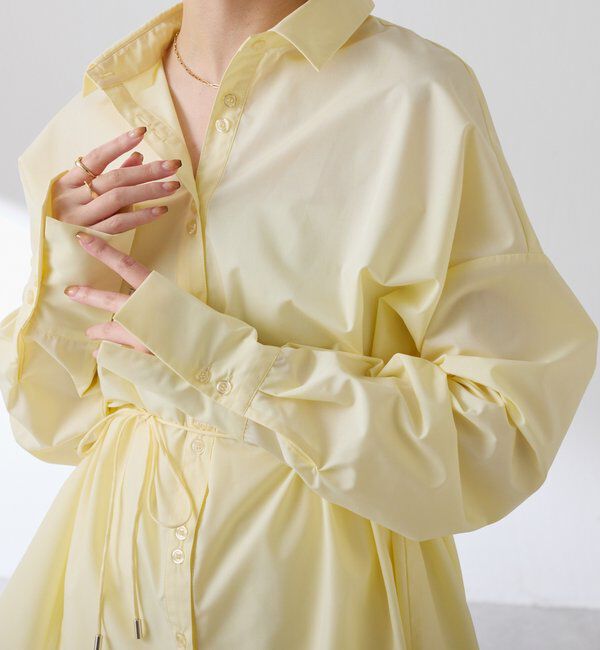  「【Nuel/ヌエル】 3WAYオーバーシャツ」|シャツ・ブラウス|