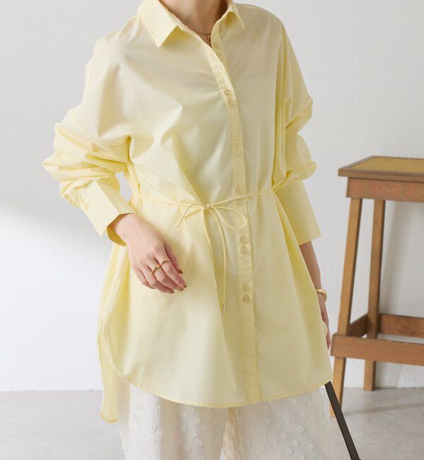  「【Nuel/ヌエル】 3WAYオーバーシャツ」|シャツ・ブラウス|