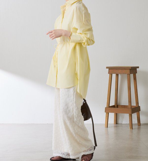  「【Nuel/ヌエル】 3WAYオーバーシャツ」|シャツ・ブラウス|