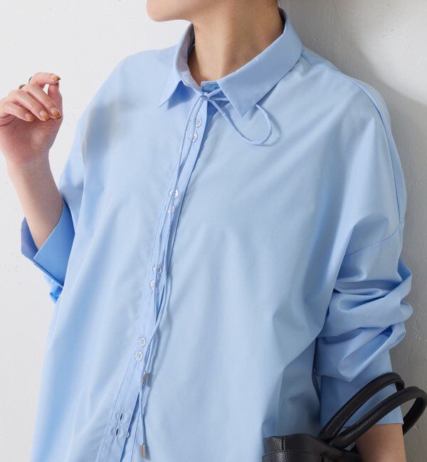  「【Nuel/ヌエル】 3WAYオーバーシャツ」|シャツ・ブラウス|