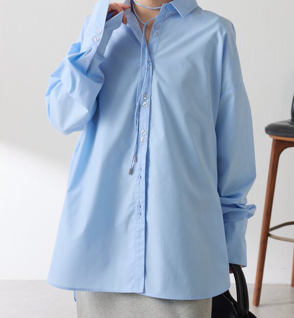  「【Nuel/ヌエル】 3WAYオーバーシャツ」|シャツ・ブラウス|