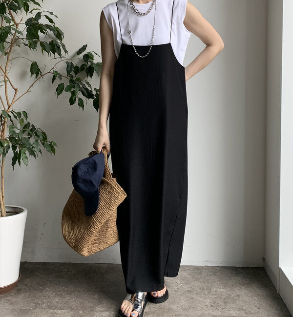  「裾切替タンクプルオーバー」|Tシャツ・カットソー|