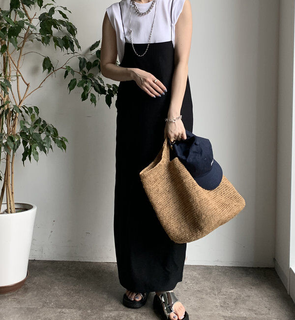  「裾切替タンクプルオーバー」|Tシャツ・カットソー|