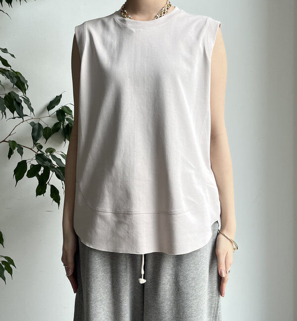  「裾切替タンクプルオーバー」|Tシャツ・カットソー|