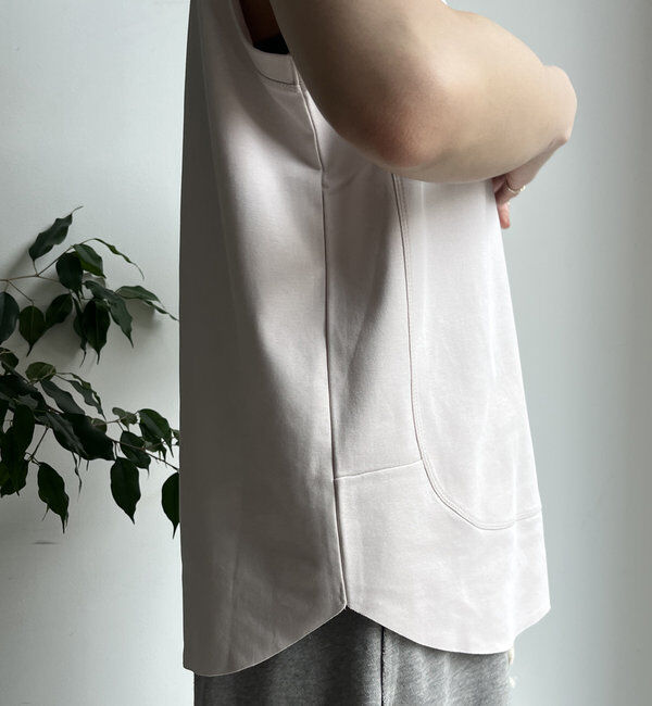  「裾切替タンクプルオーバー」|Tシャツ・カットソー|
