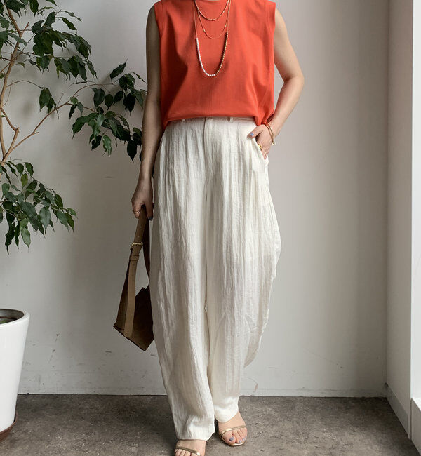  「裾切替タンクプルオーバー」|Tシャツ・カットソー|