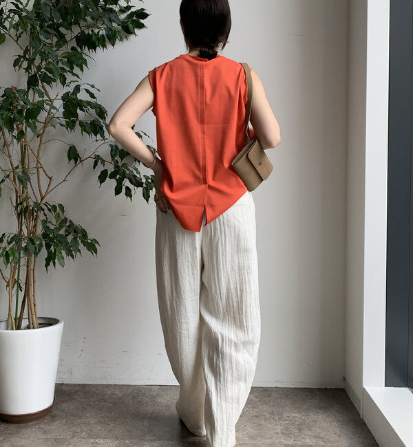  「裾切替タンクプルオーバー」|Tシャツ・カットソー|