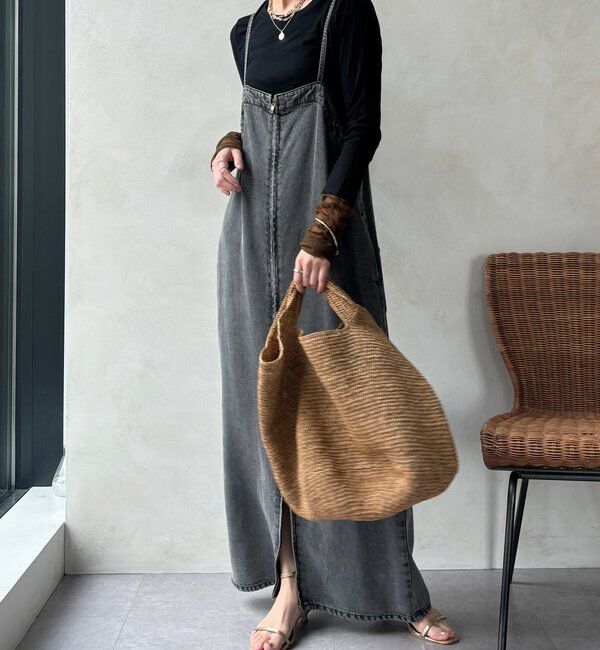  「【WEB限定】袖シャーリングデザインプルオーバー」|Tシャツ・カットソー|