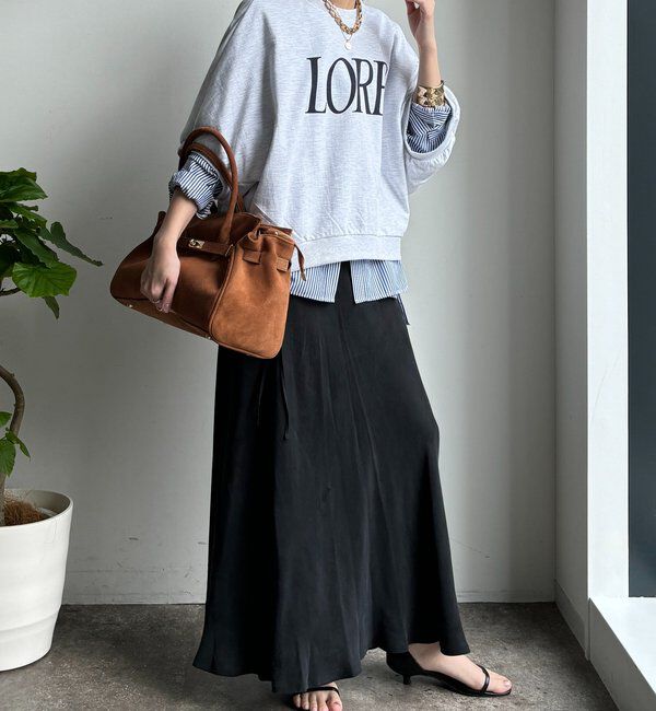  「LOREプリントドルマンプルオーバー」|Tシャツ・カットソー|