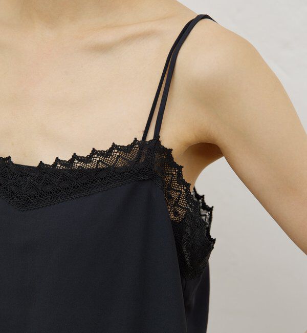  「【HERITANOVUM】レースキャミソール」|シャツ・ブラウス|