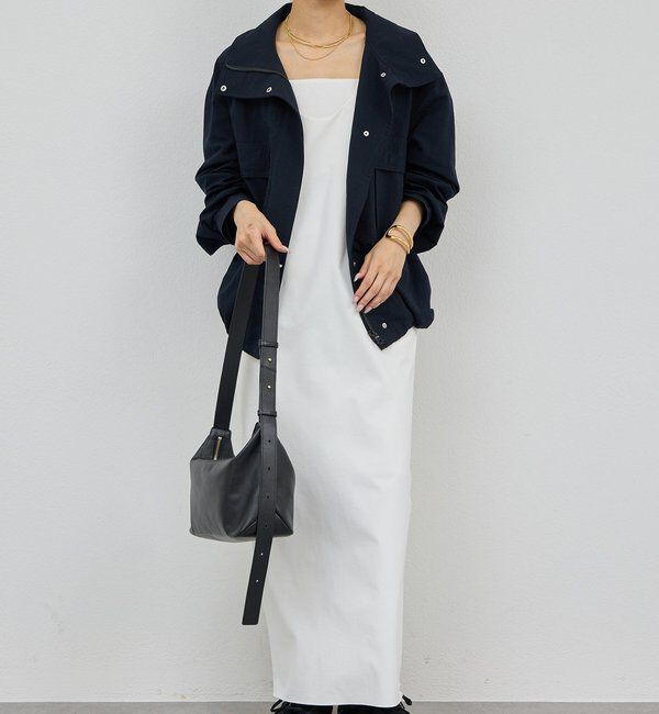  「【CHIKAコラボ】ハイカラーブルゾン」|ブルゾン・スタジャン|