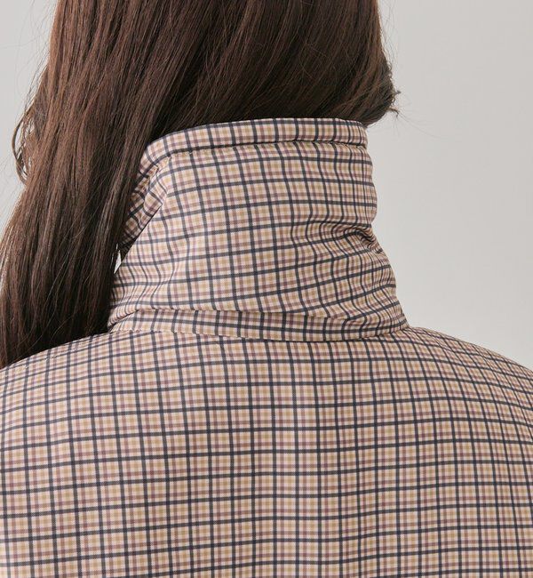  「中綿チェックダウン」|ダウン|