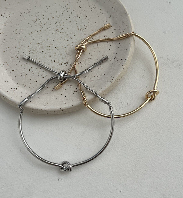  「〈GOLDY/ゴールディ〉スライドボールノットブレス」|リング|