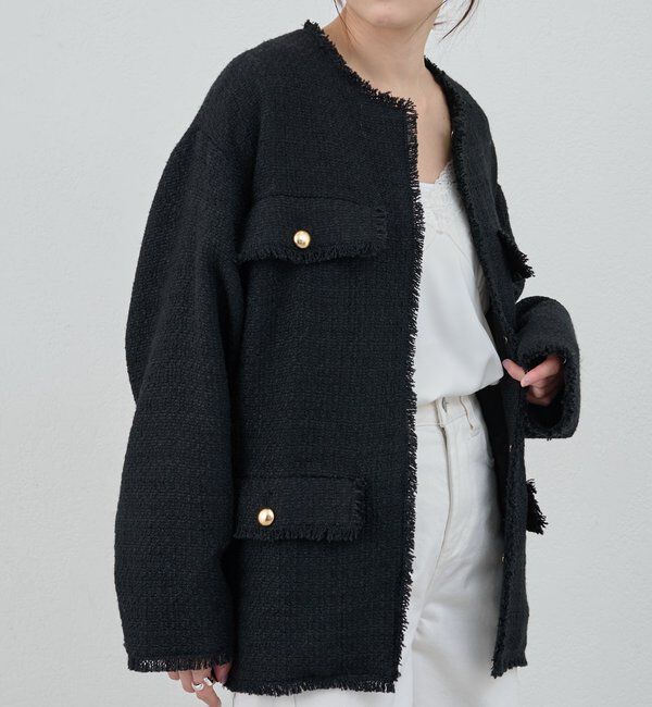  「【インフルエンサー＠akane_nagataコラボ】ツイードジャケット」|その他|