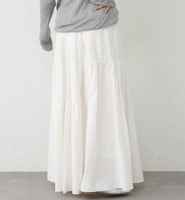  「タフタボリュームスカート」|スカート|