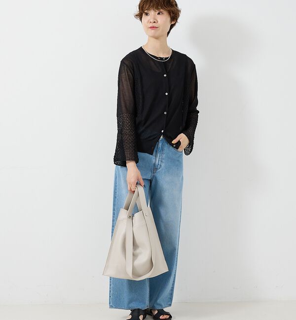 collex「【WEB限定】【BEAURE/ヴュレ】カウレザー 2WAY ハンドル トートバッ」|トートバッグ|