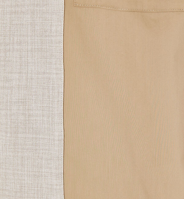 ABAHOUSE「タイプライター 切替 コンビ 半袖シャツ」|シャツ・ブラウス|