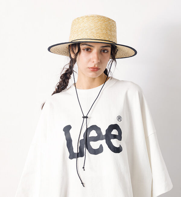 ABAHOUSE「【Lee/リー】SUPERSIZED LEE LOGO T/フロントロゴ ビッグ」|Tシャツ・カットソー|
