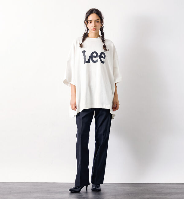 ABAHOUSE「【Lee/リー】SUPERSIZED LEE LOGO T/フロントロゴ ビッグ」|Tシャツ・カットソー|
