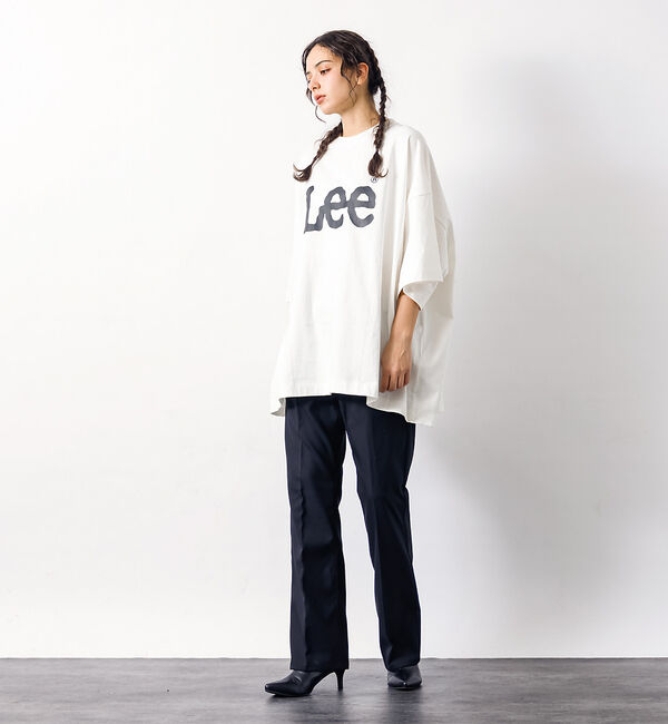 ABAHOUSE「【Lee/リー】SUPERSIZED LEE LOGO T/フロントロゴ ビッグ」|Tシャツ・カットソー|
