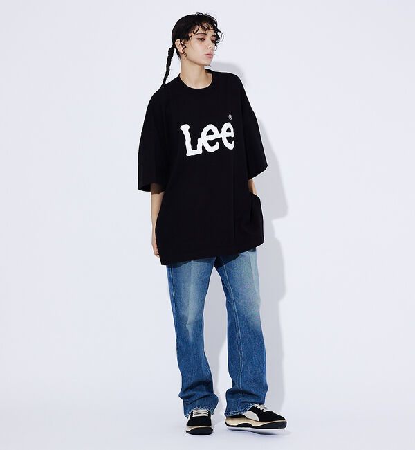 ABAHOUSE「【Lee/リー】SUPERSIZED LEE LOGO T/フロントロゴ ビッグ」|Tシャツ・カットソー|