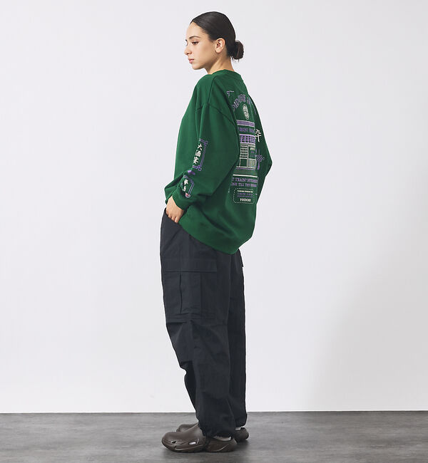 ABAHOUSE「【YOIDORE/ヨイドレ】居酒屋クルーネックスウェット/刺繍/秋冬/ユニセック」|Tシャツ・カットソー|