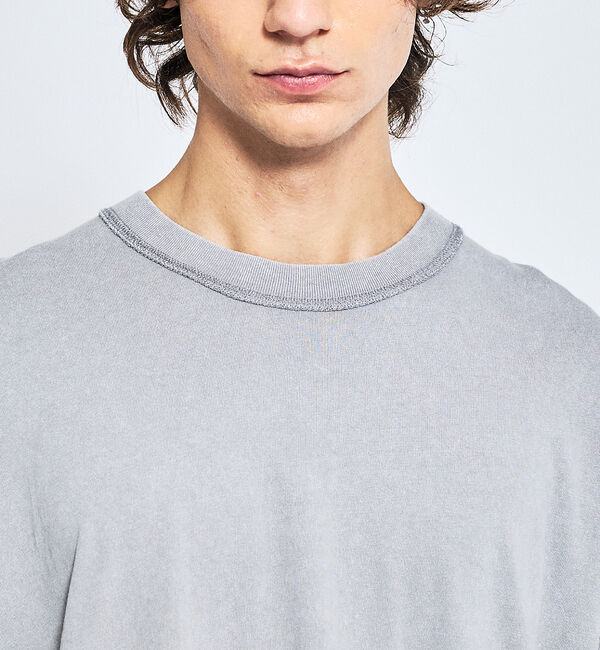 ABAHOUSE「【ヴィンテージ加工】パウダーウォッシュ 半袖Tシャツ / オーバーサイズ」|Tシャツ・カットソー|