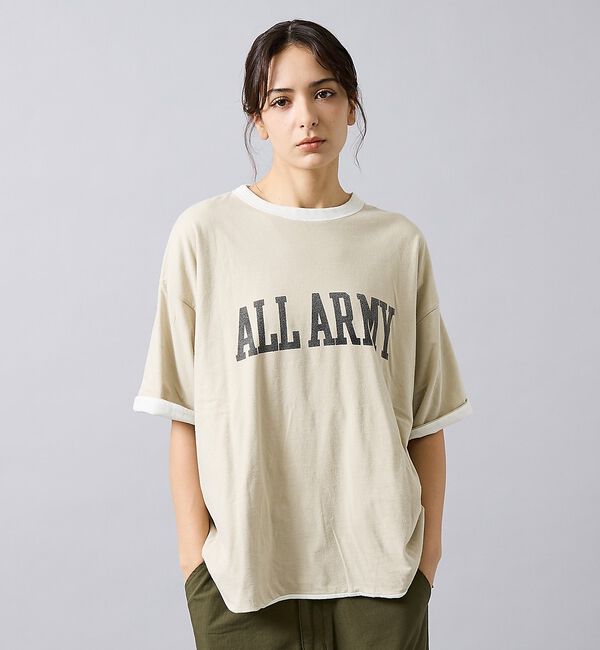 ABAHOUSE「【REMI RELIEF / レミ レリーフ】 Reversible T-shi」|Tシャツ・カットソー|