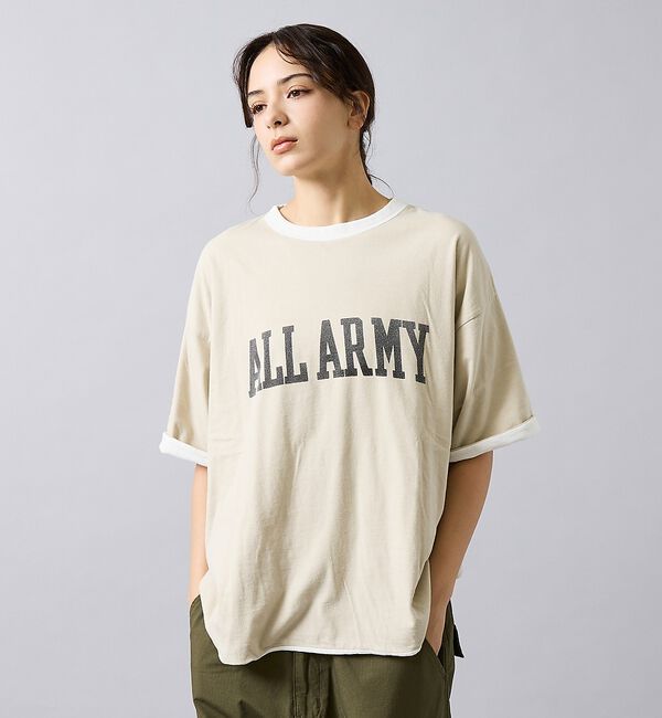 ABAHOUSE「【REMI RELIEF / レミ レリーフ】 Reversible T-shi」|Tシャツ・カットソー|