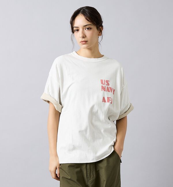 ABAHOUSE「【REMI RELIEF / レミ レリーフ】 Reversible T-shi」|Tシャツ・カットソー|