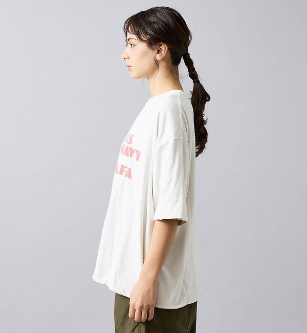 ABAHOUSE「【REMI RELIEF / レミ レリーフ】 Reversible T-shi」|Tシャツ・カットソー|