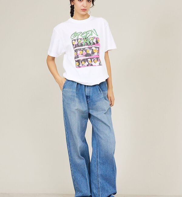 ABAHOUSE「【GOOD ROCK SPEED/グッドロックスピード】GREEN DAY /グ」|Tシャツ・カットソー|ホワイト系その他1