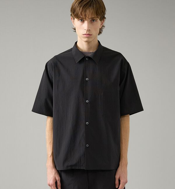 ABAHOUSE「【セットアップ対応】ドットエアー オープンカラーシャツ / オーバーサイズ【予約」|シャツ・ブラウス|