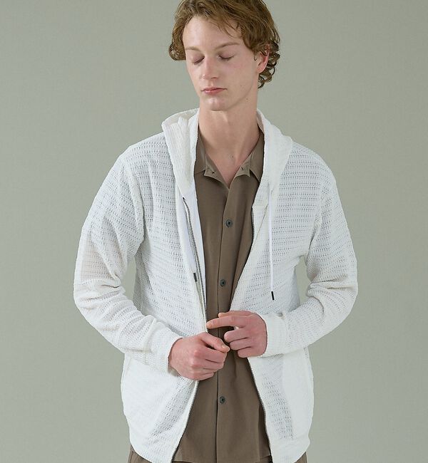 ABAHOUSE「【セットアップ対応】ドットエアー オープンカラーシャツ / オーバーサイズ【予約」|シャツ・ブラウス|