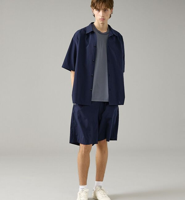 ABAHOUSE「【セットアップ対応】ドットエアー オープンカラーシャツ / オーバーサイズ【予約」|シャツ・ブラウス|