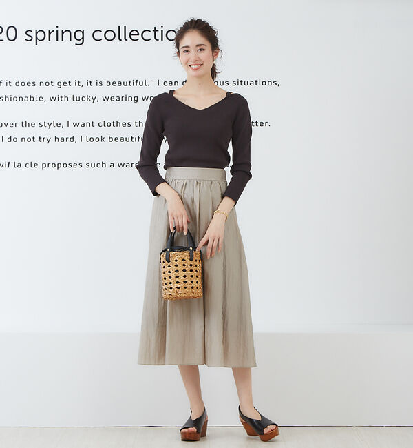 Rouge vif「肩ひもニットプル」|ニット・セーター|