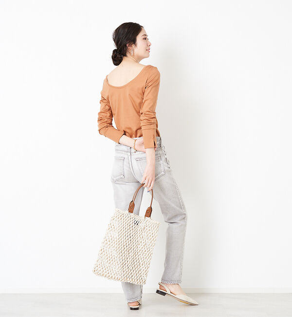 Rouge vif「2WAY袖スリットカットソー」|Tシャツ・カットソー|