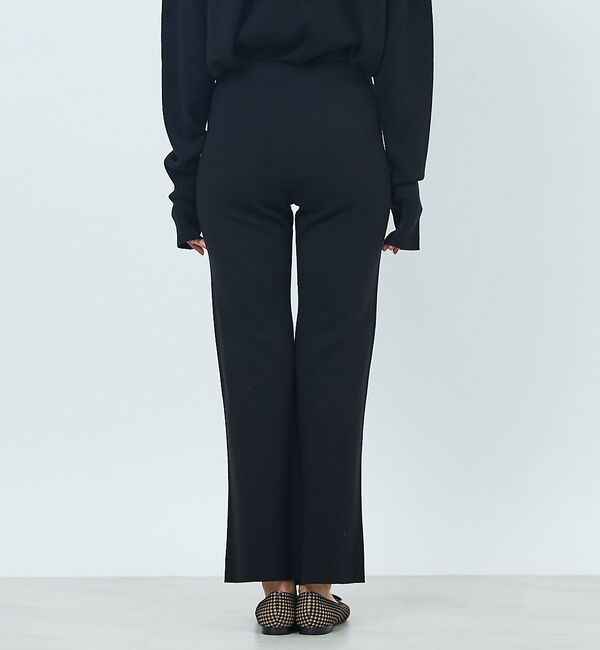 Rouge vif「ポケット付きウール混ニットパンツ」|その他|