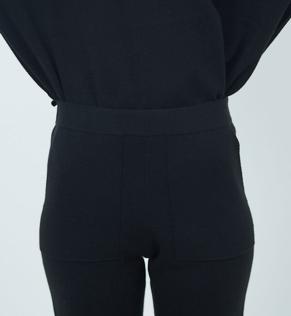 Rouge vif「ポケット付きウール混ニットパンツ」|その他|