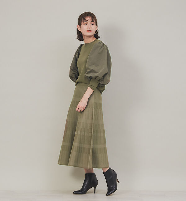 Rouge vif「ジャガードスカート」|スカート|