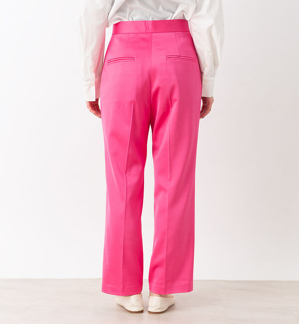 Rouge vif「ウールサテン1タックパンツ」|その他|