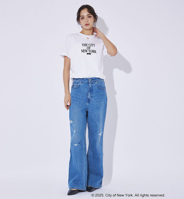 Rouge vif「【GOOD ROCK SPEED/グッドロックスピード】NYC スクエアロゴ /」|Tシャツ・カットソー|