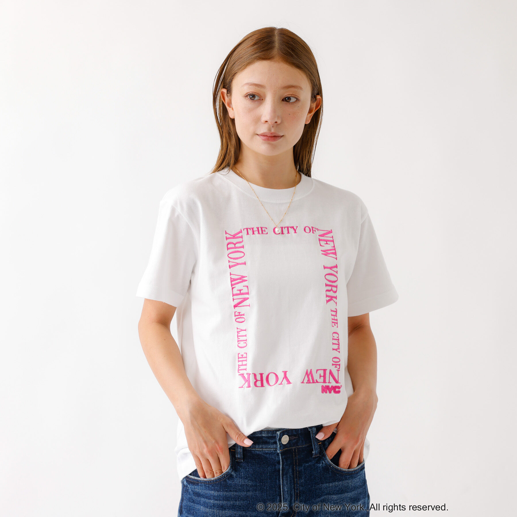 Rouge vif「【GOOD ROCK SPEED/グッドロックスピード】NYC スクエアロゴ /」|Tシャツ・カットソー|