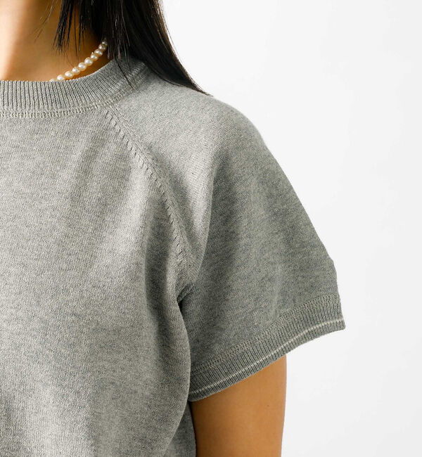 Rouge vif「【SOMETHING/サムシング】コットンニットプルオーバー / ラグラン【WE」|ニット・セーター|