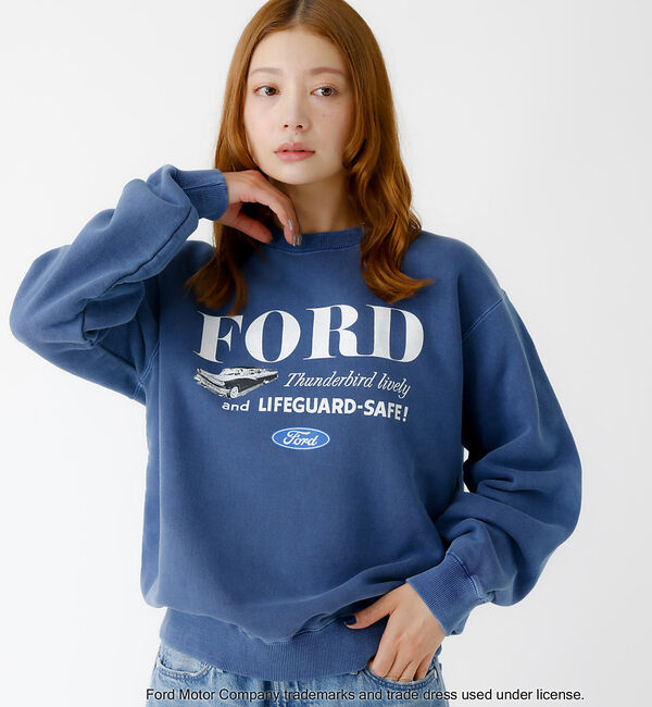 Rouge vif「【GOOD ROCK SPEED/グッドロックスピード】FORD / フォード」|スウェット・ジャージ|ブルー