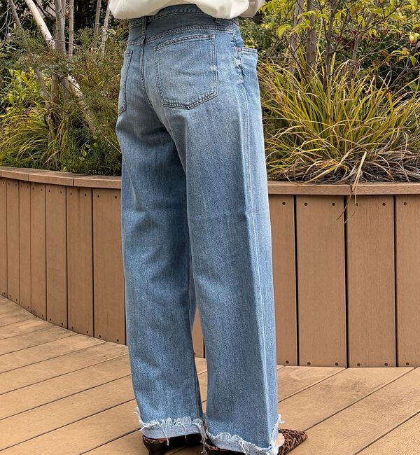 Rouge vif「【RED CARD/レッドカード】Wish ウィッシュ ワイドストレートデニム/」|デニム|