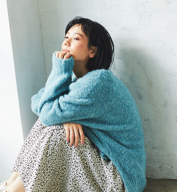 qualite「【WEB・一部店舗限定】マーブルフレアパンツ」|その他|