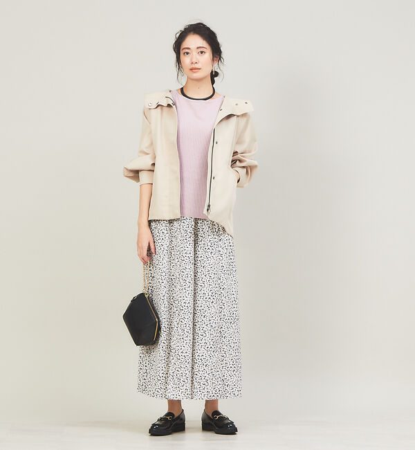 qualite「【WEB・一部店舗限定】マーブルフレアパンツ」|その他|