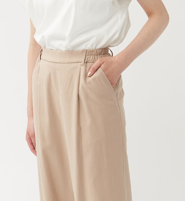 qualite「《セットアップ対応》ブライトリネンパンツ」|その他|