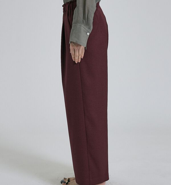 qualite「【ベストセラーアイテム！新色追加】リネンライクパンツ/セットアップ対応【予約】」|その他|